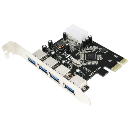 Изображение Karta PCI Express 4 x USB3.0 