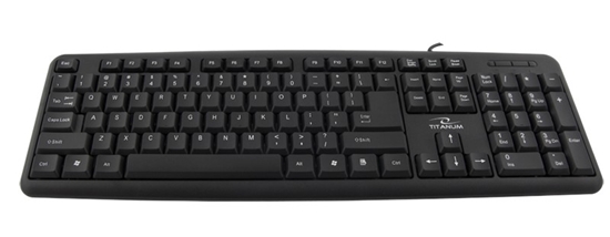 Изображение Klawiatura standardowa TK101 USB