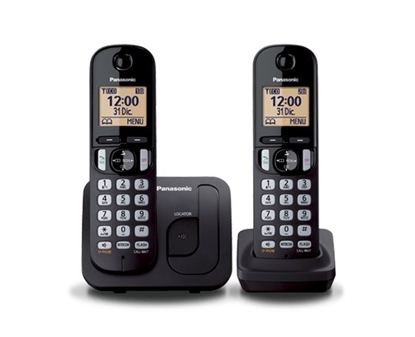 Picture of KX-TGC212 Dect Black+ dodatkowa słuchawka