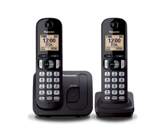 Изображение KX-TGC212 Dect Black+ dodatkowa słuchawka