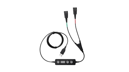 Изображение Jabra zub. Link 265 Supervisor Kabel - USB auf 2 x QD