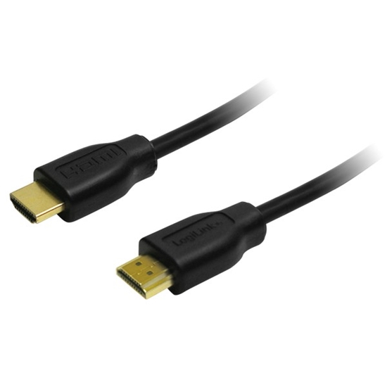 Picture of Logilink HDMI-Kabel Ethernet A -> A St/St 15.00m Gold