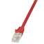 Attēls no LogiLink CAT 5e Patchcord U/UTP Czerwony 1M (CP1034U)