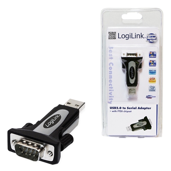 Изображение Logilink Adapter USB 2.0 -> Seriell