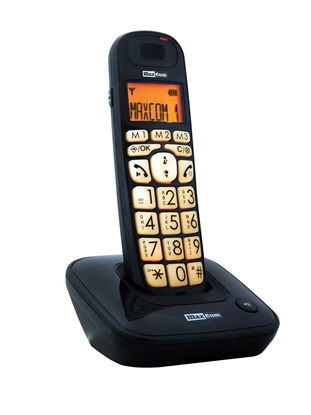 Picture of MC6800 CZARNY TELEFON DECT BB