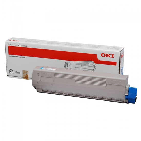 Picture of OKI 44844507 toner cartridge Original Cyan 1 pc(s)