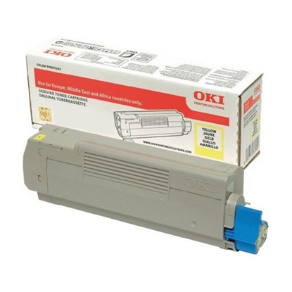 Picture of OKI 46507505 toner cartridge Original Yellow 1 pc(s)