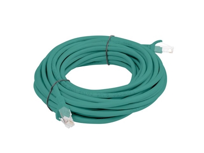 Picture of PATCHCORD KAT.5E 10M ZIELONY FLUKE PASSED LANBERG