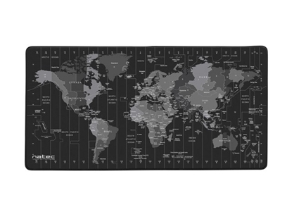 Picture of Natec Time Zone Map Maxi Black