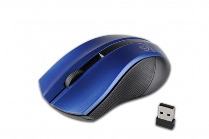 Attēls no Rebeltec Galaxy Wireless Gaming Mouse with 1600 DPI USB Blue / Black