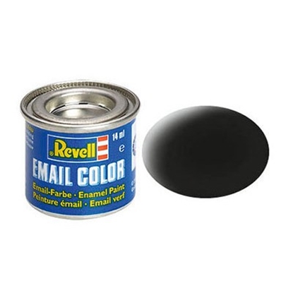 Picture of REVELL Email Color 08 Black Mat 14ml.