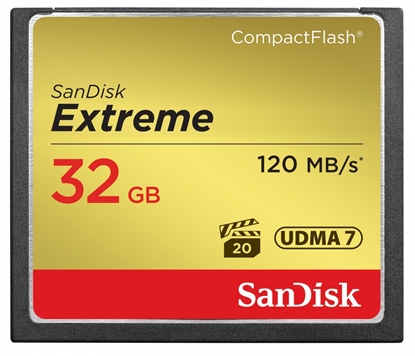 Attēls no SanDisk Extreme CF UDMA 7 32GB