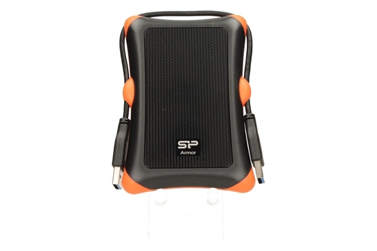 Изображение ARMOR A30 1TB USB 3.0 BLACK-ORANGE / PANCERNY / wstrząsoodporny