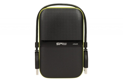 Attēls no ARMOR A60 2TB USB 3.0 BLACK-GREEN/PANCERNY wstrząso/pyło i wodoodporny