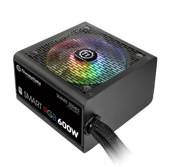 Изображение Smart 600W RGB (80+ 230V EU, 2xPEG, 120mm, Single Rail)