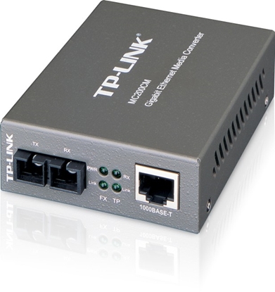 Attēls no TP-LINK MC200CM network media converter 1000 Mbit/s 850 nm Multi-mode Black