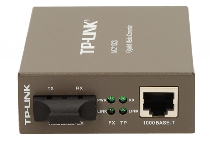 Attēls no TP-LINK MC210CS network media converter 1000 Mbit/s 1310 nm Single-mode Black