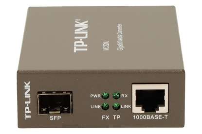 Attēls no TP-LINK MC220L network media converter 1000 Mbit/s Multi-mode, Single-mode Black