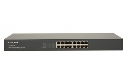 Picture of TP-LINK 16-Port 10/100Mbps Rackmount Network Switch