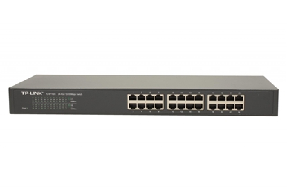 Attēls no TP-LINK TL-SF1024 network switch Unmanaged Fast Ethernet (10/100) Black