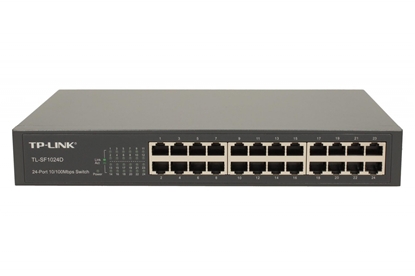 Attēls no TP-Link TL-SF1024D network switch Unmanaged Fast Ethernet (10/100) Black