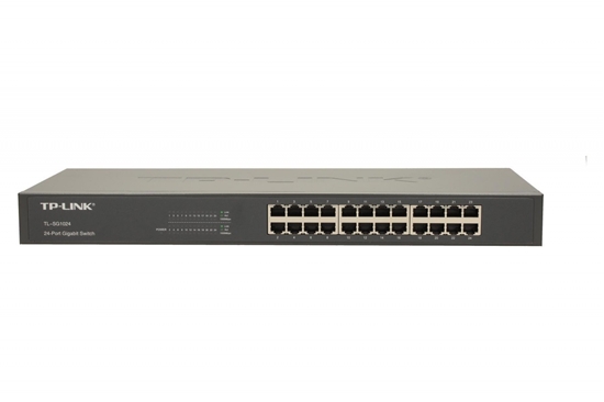 Picture of TP-Link TL-SG1024 network switch Unmanaged L2 Gigabit Ethernet (10/100/1000) Black