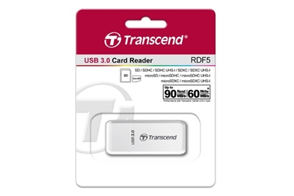 Attēls no Transcend Card Reader RDF5 USB 3.1 Gen 1