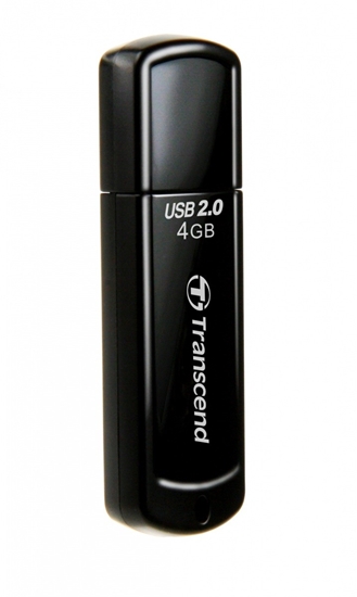 Picture of Transcend USB-Stick   4GB Transcend JetFlash 350 schwarz