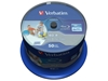 Picture of 1x50 Verbatim BD-R Blu-Ray 25GB 6x Speed DL Wide Printable CB