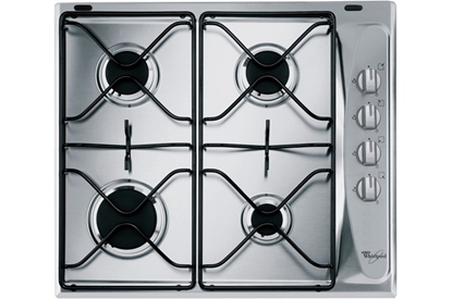 Picture of Whirlpool AKM 268/IX hob Stainless steel Built-in Gas 4 zone(s)