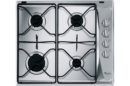 Attēls no Whirlpool AKM 268/IX hob Stainless steel Built-in Gas 4 zone(s)