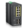 Изображение Zyxel RGS200-12P Managed L2 Gigabit Ethernet (10/100/1000) Power over Ethernet (PoE) Black