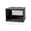 Picture of Szafka wisząca ECO 19cali 6U/450mm szklane drzwi zmontowana czarna