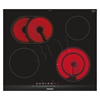 Picture of Siemens ET675FNP1E hob Black, Stainless steel Built-in Ceramic 4 zone(s)