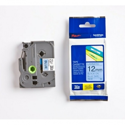 Изображение Brother labelling tape TZE-531 blue/black   12 mm