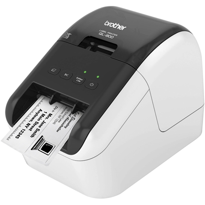 Attēls no Brother QL-800 | Mono | Thermal | Label Printer | Maximum ISO A-series paper size Other | Black, Grey