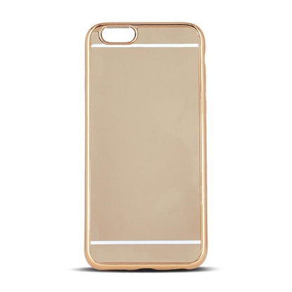 Picture of Beeyo Mirror Silicone Back Case With Mirror For Samsung G920 Galaxy S6 Gold