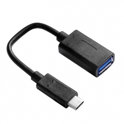 Изображение VALUE Cableadapter, USB3.1, C-A, M/F, OTG, black, 0.15 m