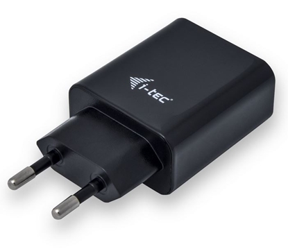 Attēls no i-tec CHARGER2A4B mobile device charger Mobile phone Black AC Indoor