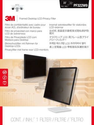 Picture of 3M Framed Privacy Filter for 22" Widescreen Monitor