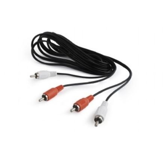 Picture of Gembird 2 x RCA Male - 2 x RCA Male 1.8m Black