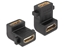 Picture of Delock Adapter HDMI A female  female with screw hole 90 angled