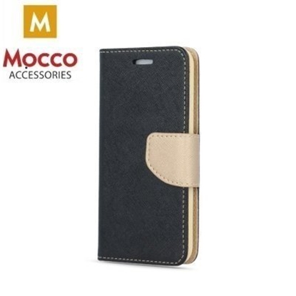 Изображение Mocco Fancy Book Case For Samsung G965 Galaxy S9 Plus Black - Gold