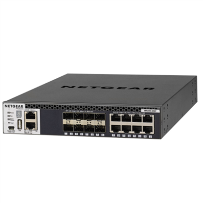 Attēls no Netgear M4300-8X8F Managed L3 10G Ethernet (100/1000/10000) 1U Black