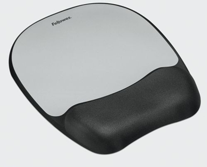 Picture of Fellowes Memory Foam Mousepad Wrist Support sw