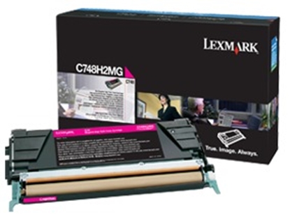 Picture of Lexmark C748H2MG toner cartridge 1 pc(s) Original Magenta