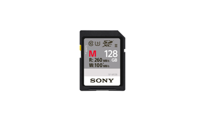 Attēls no Sony SDXC M series         128GB UHS-II Class 10 U3 V60