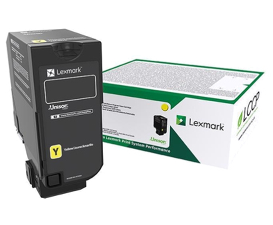 Picture of Lexmark 73B20Y0 toner cartridge 1 pc(s) Original Yellow