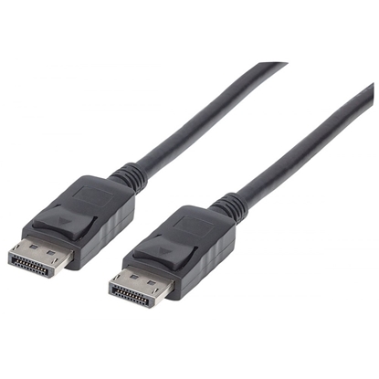 Изображение Kabel monitorowy DisplayPort / DisplayPort M/M czarny 5m