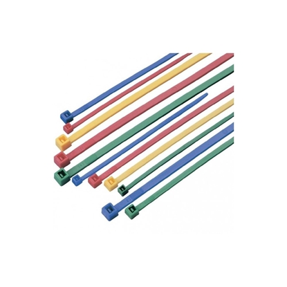 Picture of Organizer Techly Opaska zaciskowa Róne kolory 200 sztuk  (306479)